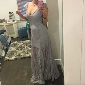 Brand new lace gown.